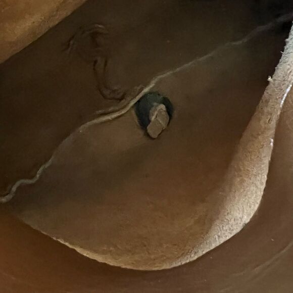 Vintage Hand Tooled OWL Mini Leather Bag - Picture 8 of 15